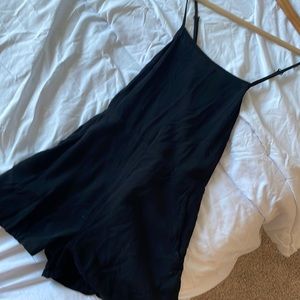 COPY - American Apparel Backless Romper w/ Pockets